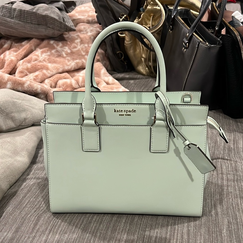 Kate Spade Mint Green satchel